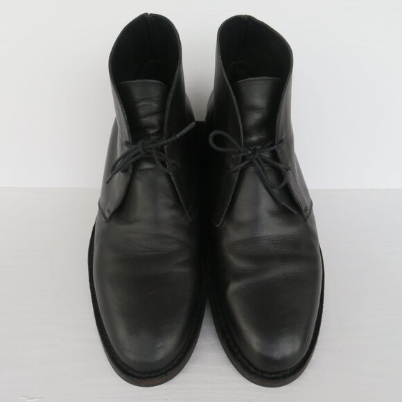 Thursday Boot Scout Chukka Boots Men's Sz 12 Black Leather Ankle Classic Dapper - Picture 4 of 16